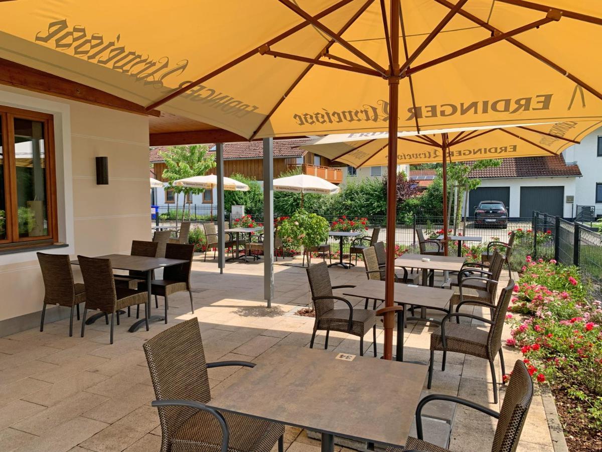 Hotel Heimfeld Restaurant Cafe Garching an Der Alz Luaran gambar