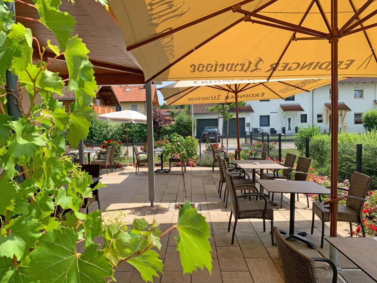 Hotel Heimfeld Restaurant Cafe Garching an Der Alz Luaran gambar