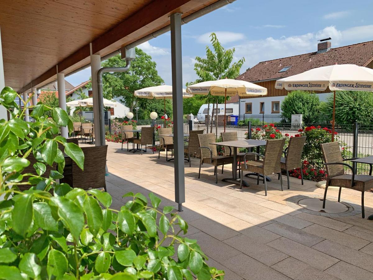 Hotel Heimfeld Restaurant Cafe Garching an Der Alz Luaran gambar